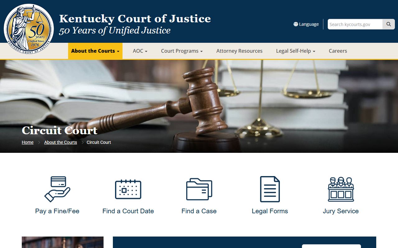 Taylor County court records Kentucky Circuit Court overview
